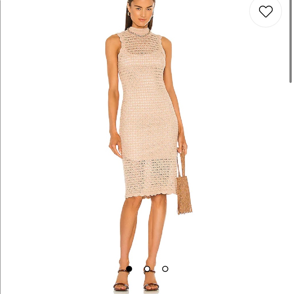 NWT 525 Crotchet midi dress